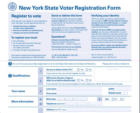voter registration ny
